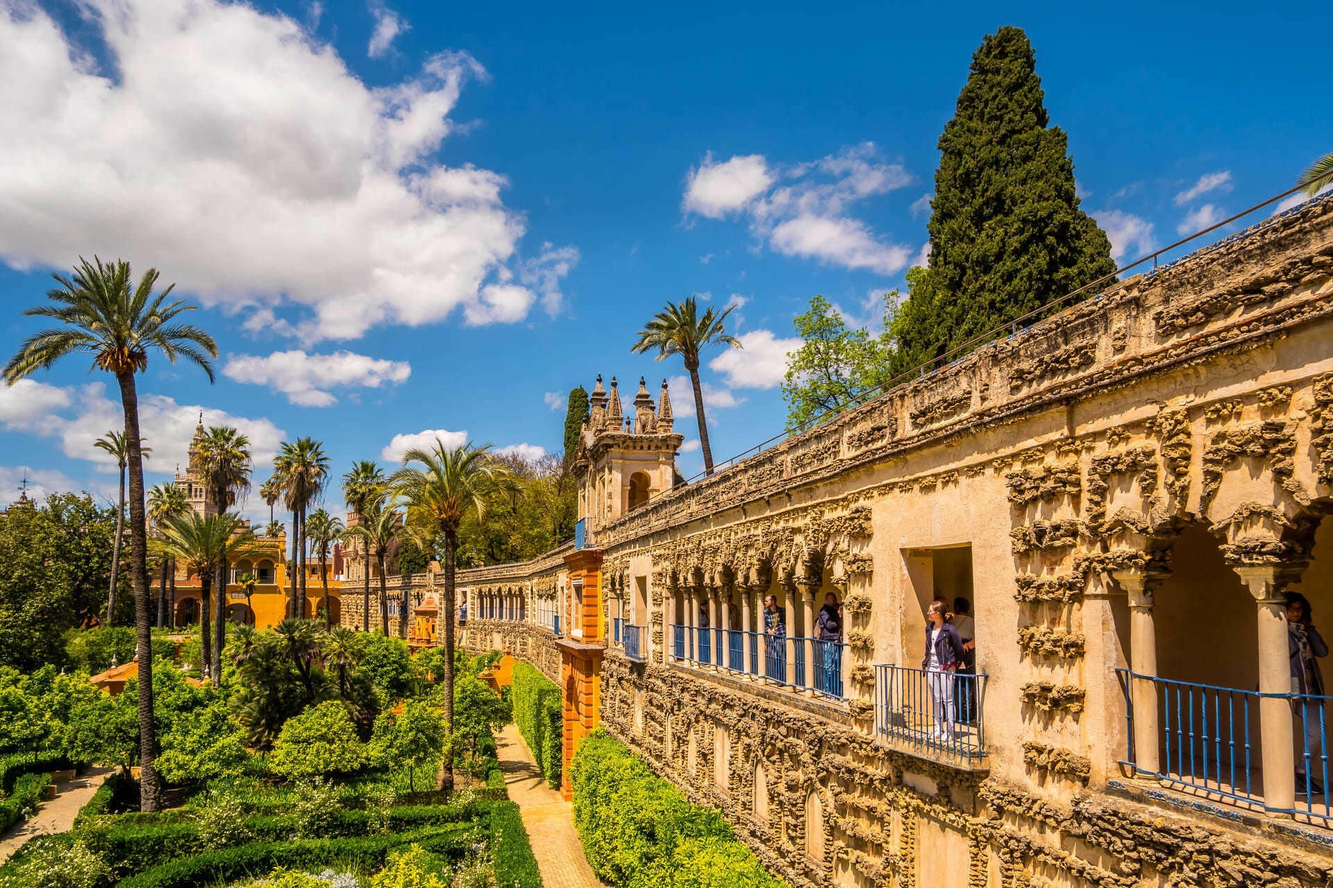 Real Alcázar från Sevilla inträdesbiljett