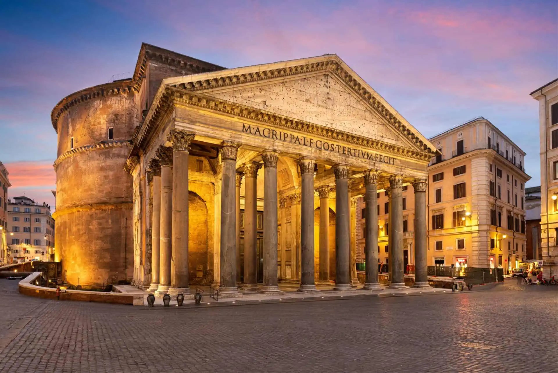 Roma: Pantheon pula os ingressos