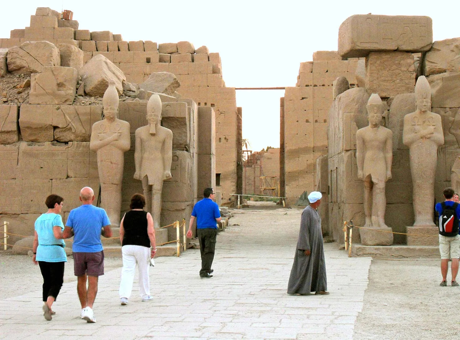 Temple de Karnak : billet coupe-file