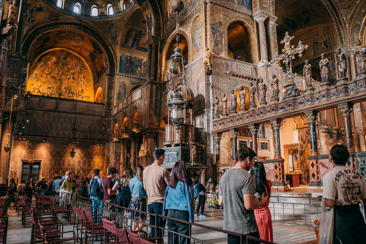 Basilika Svatý Mark přeskočí lístek